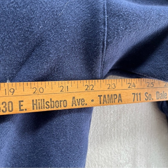 Vintage American Eagle Letterman Cardigan Jacket Mens Med Blue 90s Preppy - Picture 7 of 9